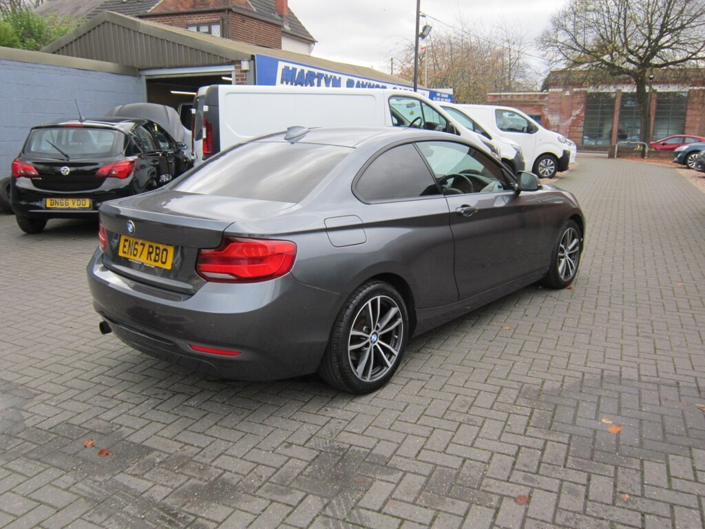 BMW 2 Series 218I Sport Nav EN67RBO Grey #5