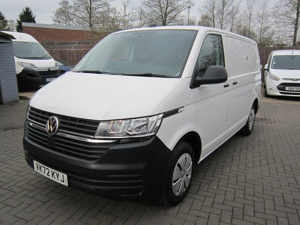 Volkswagen Transporter 2.0 Tdi 110 Startline Van VK72KYJ White #3