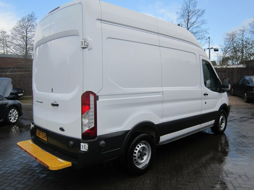 Ford Transit Custom 2.0 Tdci 130Ps H3 Van LB67EUH White #4