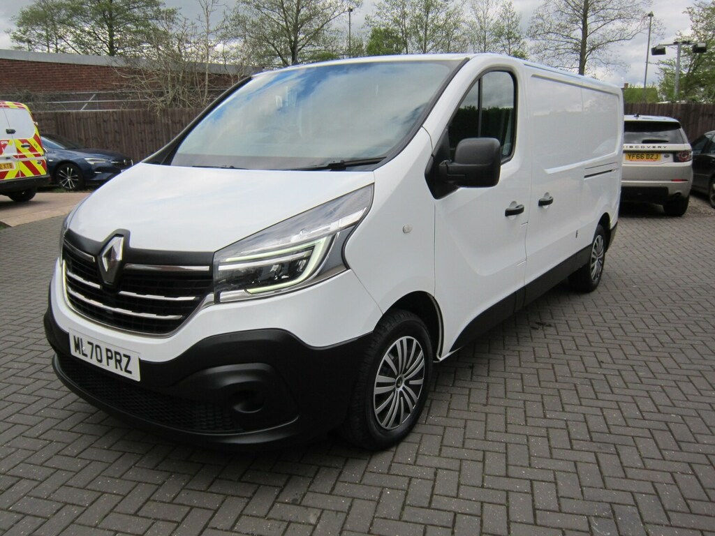 Renault Trafic Ll30 Energy Dci 120 Business Van ML70PRZ White #3