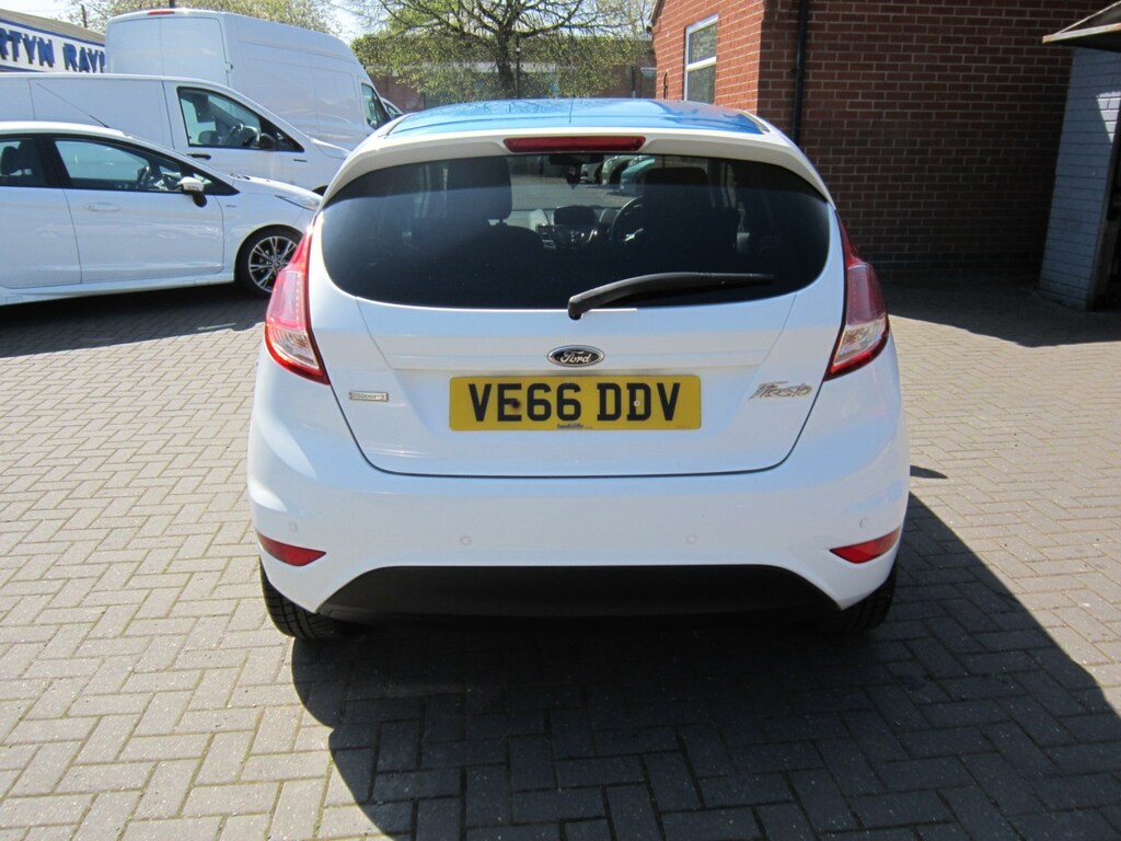 Ford Fiesta 1.0 Ecoboost Zetec White VE66DDV White #6