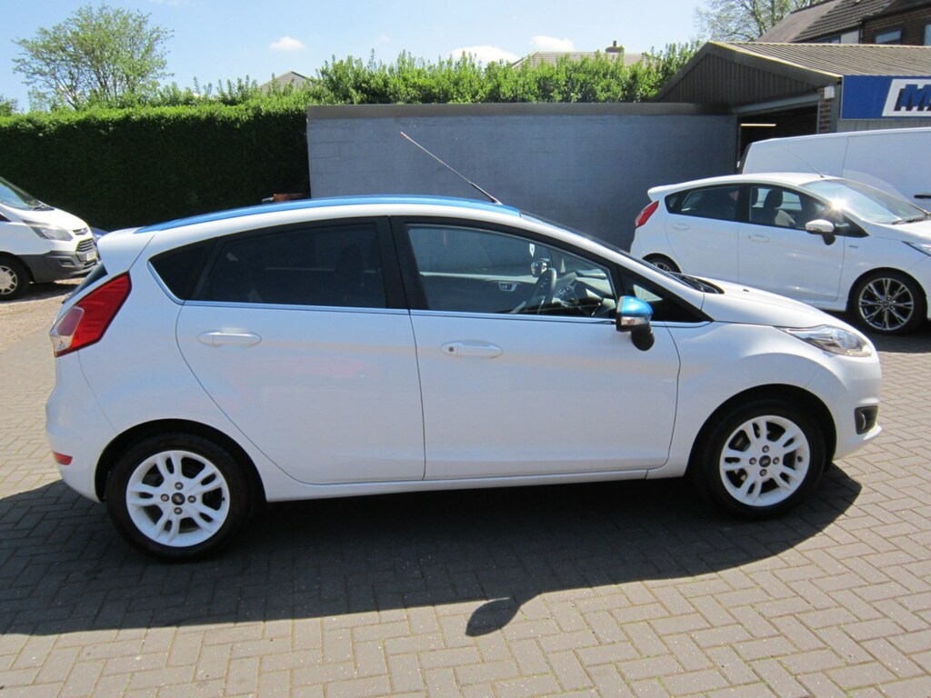 Ford Fiesta 1.0 Ecoboost Zetec White VE66DDV White #4