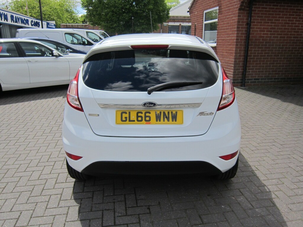 Ford Fiesta 1.0 Ecoboost Titanium GL66WNW White #6
