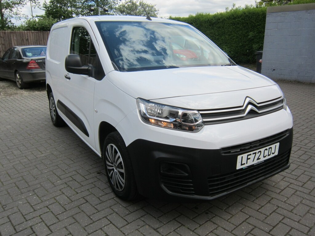 Citroen Berlingo 1.5 Bluehdi 1000Kg Enterprise Ed 100Ps 6 Speed Ss White