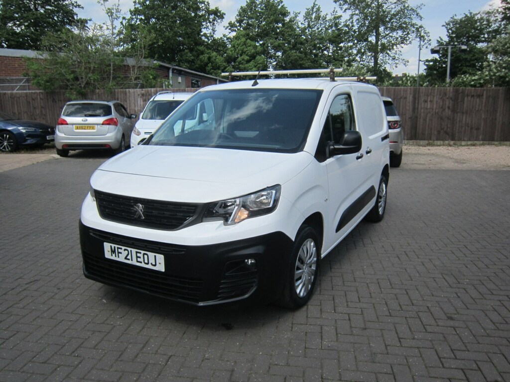 Peugeot Partner 1000 1.5 Bluehdi 100 Professional Van MF21EOJ White #3