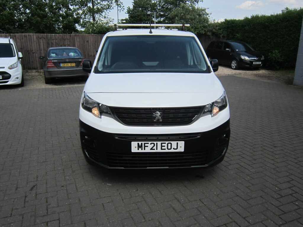 Peugeot Partner 1000 1.5 Bluehdi 100 Professional Van MF21EOJ White #2