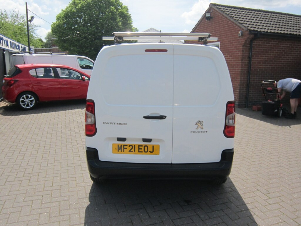 Peugeot Partner 1000 1.5 Bluehdi 100 Professional Van MF21EOJ White #6