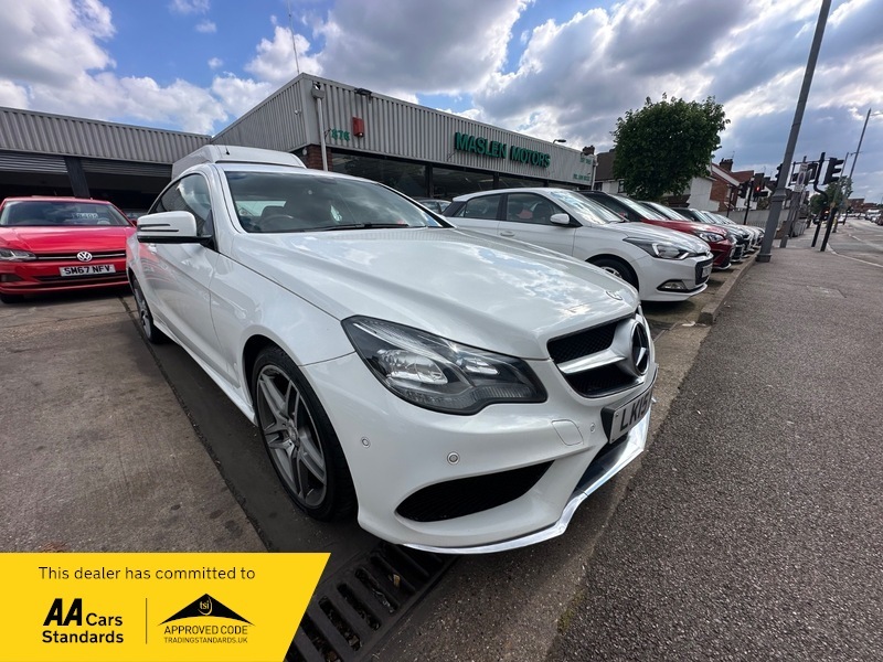 Mercedes-Benz E Class E220 Bluetec Amg Line White