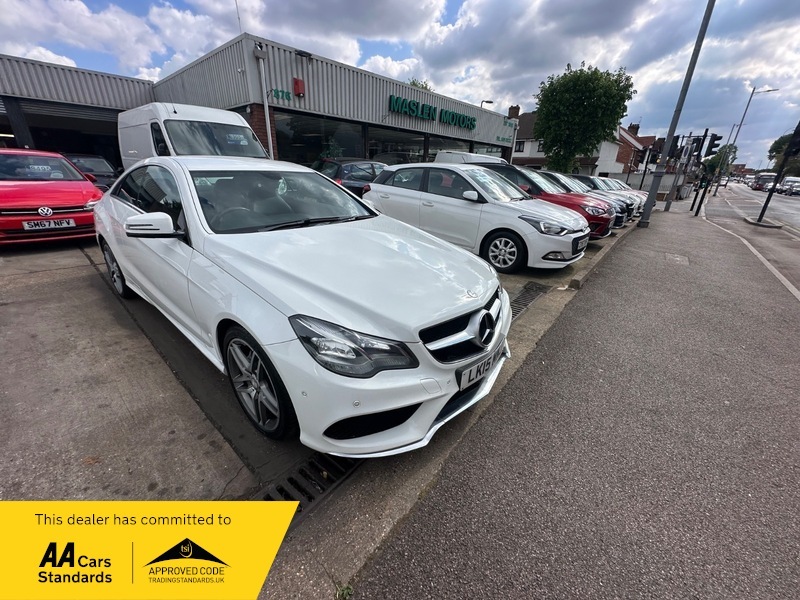 Mercedes-Benz E Class E220 Bluetec Amg Line LK15MMJ White #2