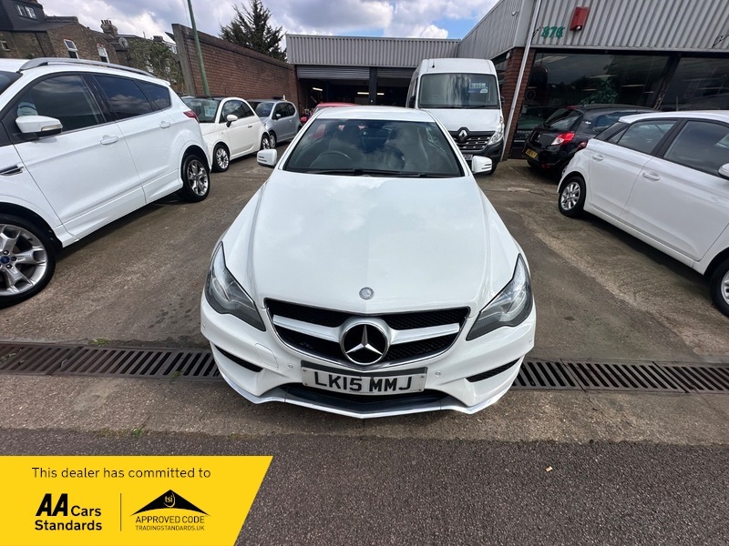 Mercedes-Benz E Class E220 Bluetec Amg Line LK15MMJ White #4
