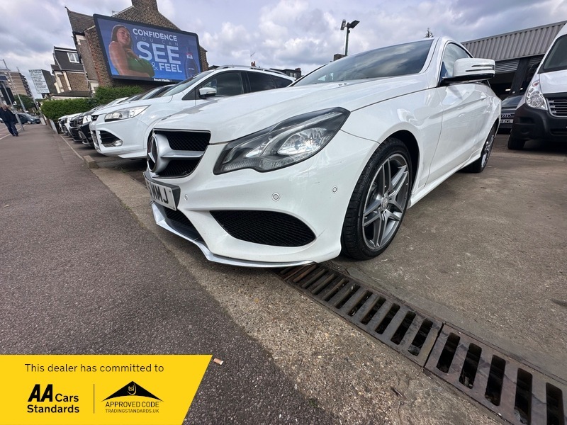 Mercedes-Benz E Class E220 Bluetec Amg Line LK15MMJ White #6