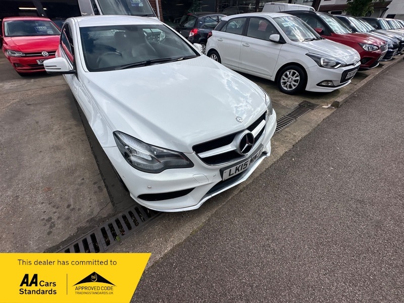 Mercedes-Benz E Class E220 Bluetec Amg Line LK15MMJ White #3