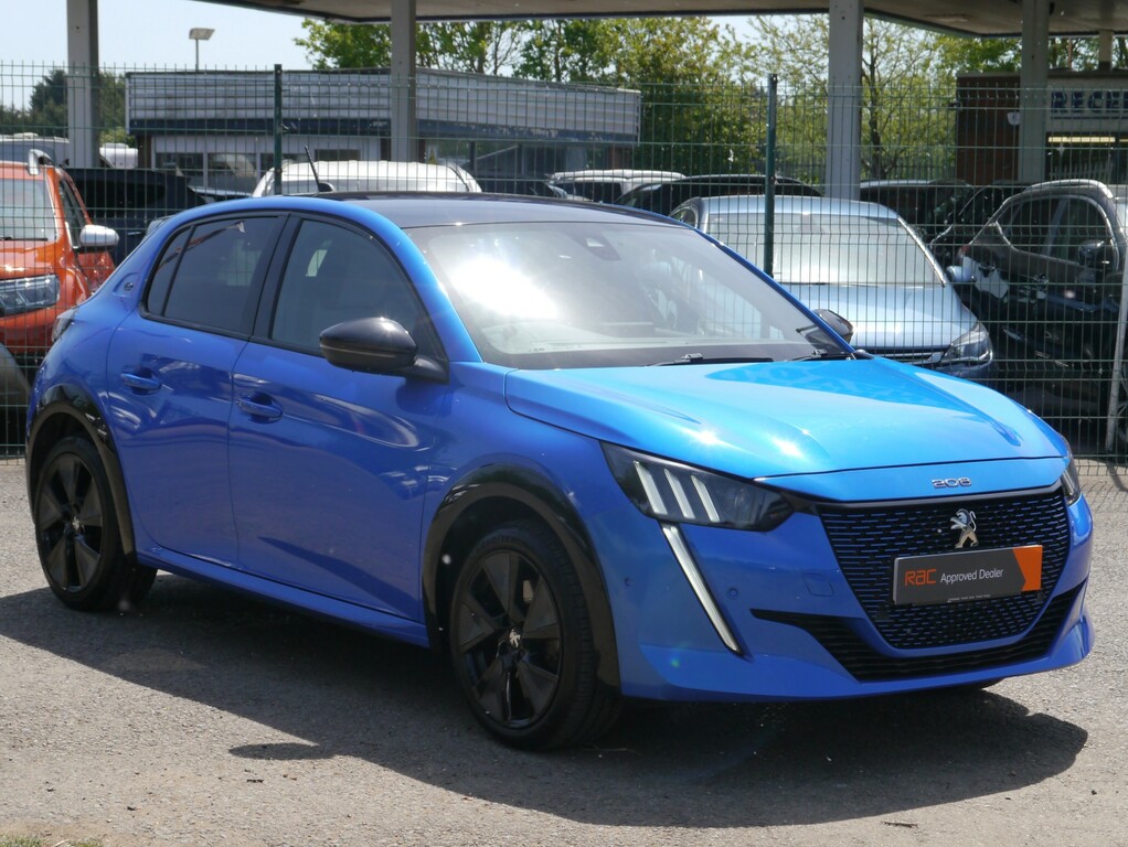 Peugeot 208 Gt MK70UFM Blue #4