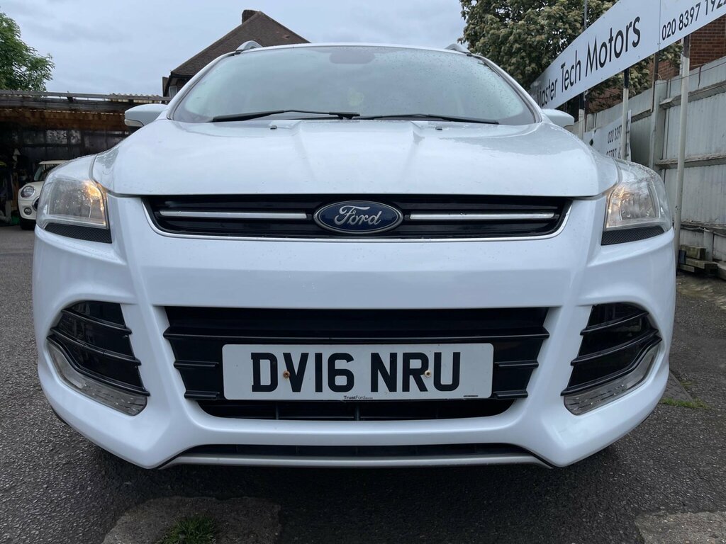 Ford Kuga 1.5T Ecoboost Titanium 2Wd Euro 6 Ss DV16NRU White #2