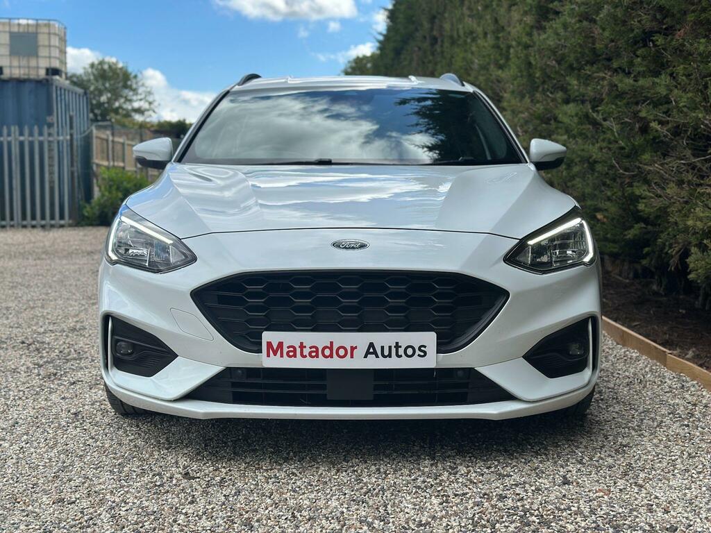 Ford Focus 1.5 Ecoblue St-line X Euro 6 Ss  White #2