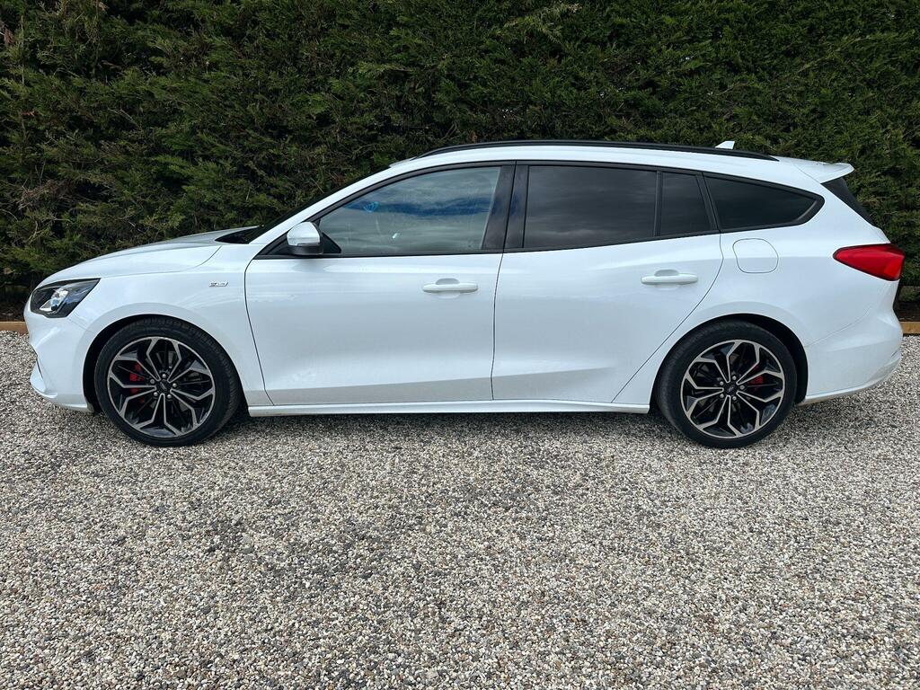 Ford Focus 1.5 Ecoblue St-line X Euro 6 Ss  White #4