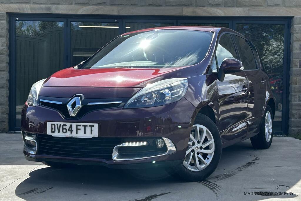 Renault Scenic 1.5 Dci Energy Dynamique Tomtom Mpv Man Red