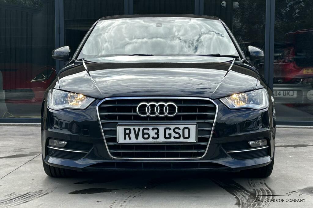 Audi A3 2.0 Tdi Sport Hatchback Euro 5 RV63GSO Black #2