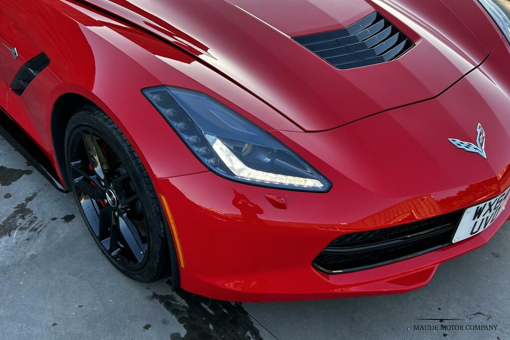 Chevrolet Corvette Manual Red #3