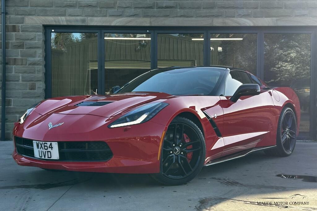 Chevrolet Corvette Manual Red
