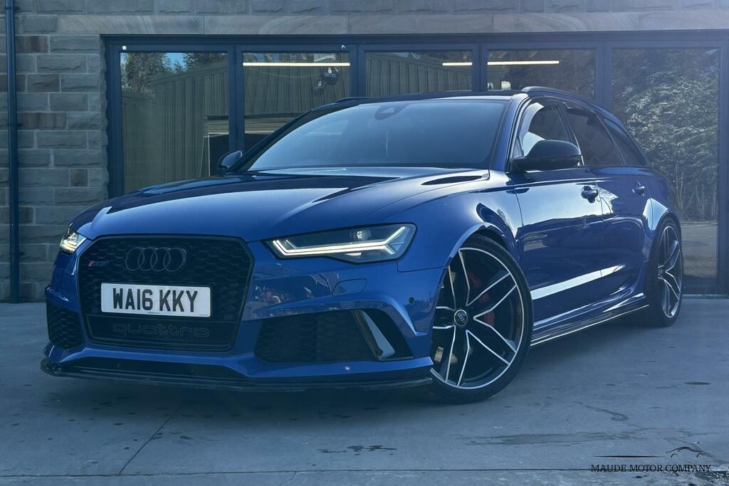 Audi RS6 Avant 4.0 Tfsi V8 Estate Tiptronic Quattro Eu Blue