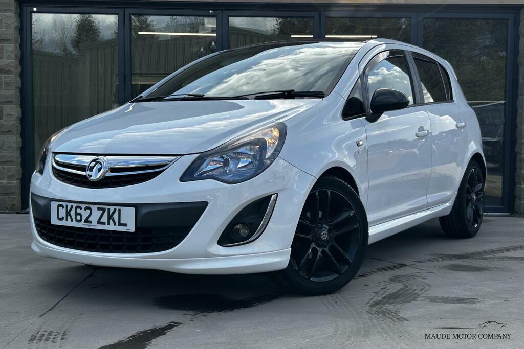 Vauxhall Corsa 1.2 16V Limited Edition Hatchback Manua White