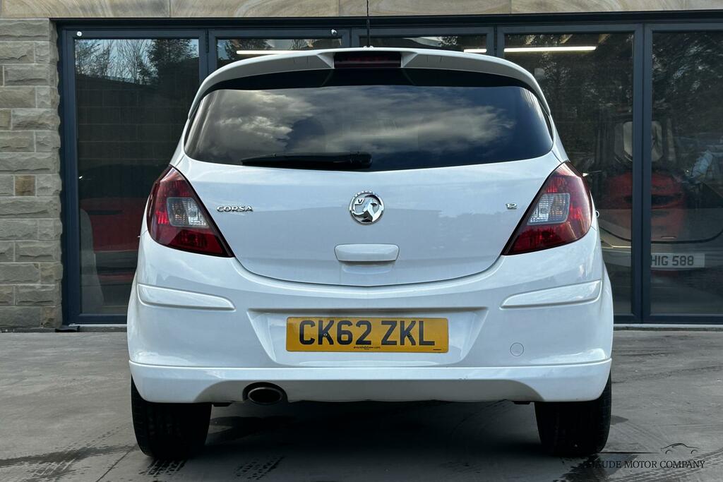 Vauxhall Corsa 1.2 16V Limited Edition Hatchback Manua CK62ZKL White #6