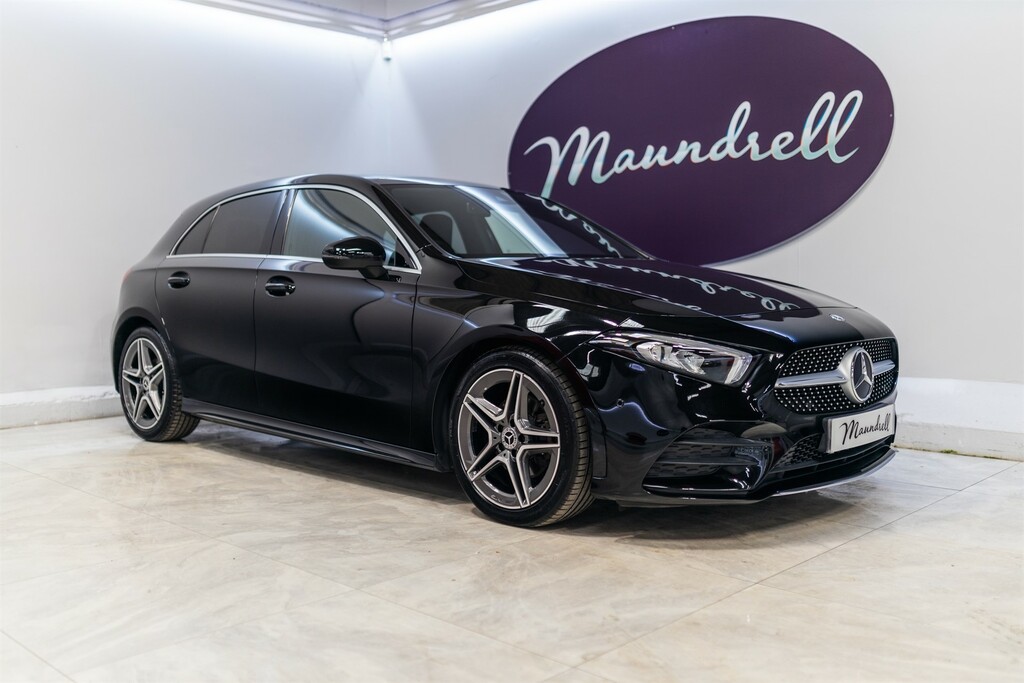Mercedes-Benz A Class 1.5 Amg Line Executive Hatchback 7G-d Black