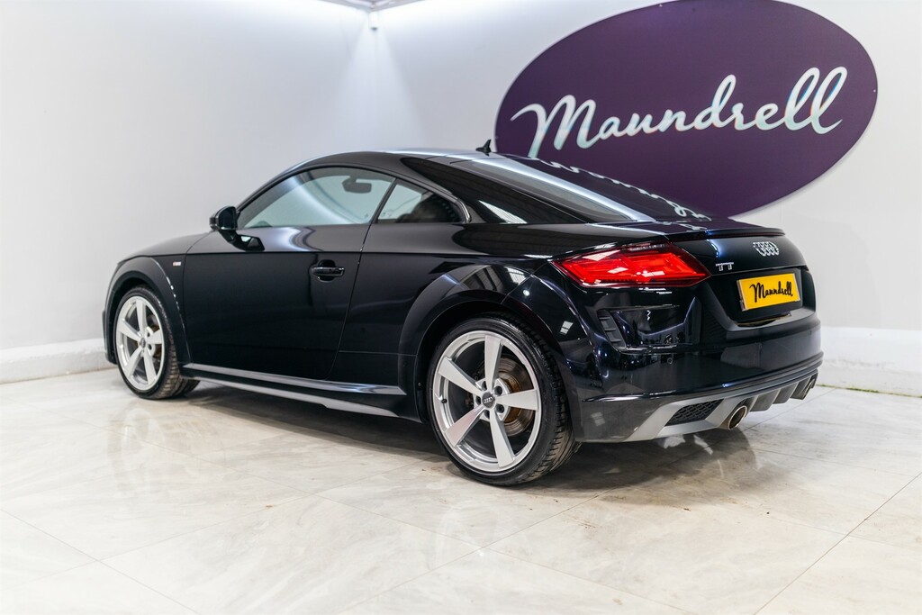 Audi TT 2.0 Tfsi 40 S Line Coupe S Tronic Euro VL19FZJ Black #4