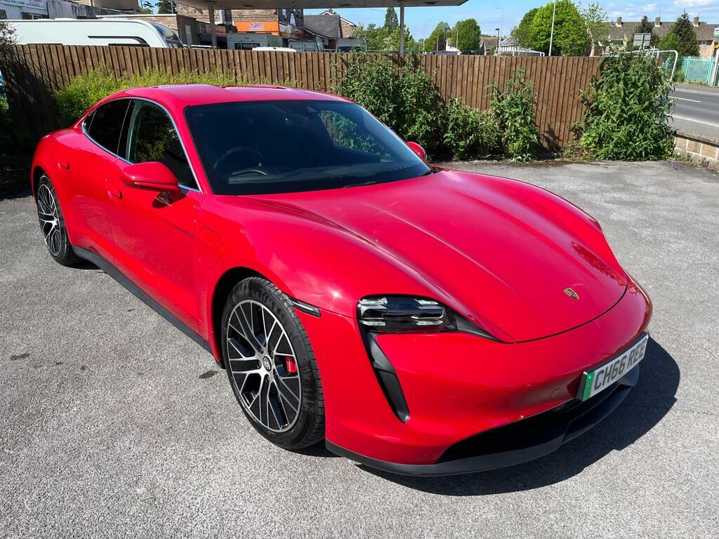 Porsche Taycan Performance 79.2Kwh 4S 4Wd CH66REE Red #6