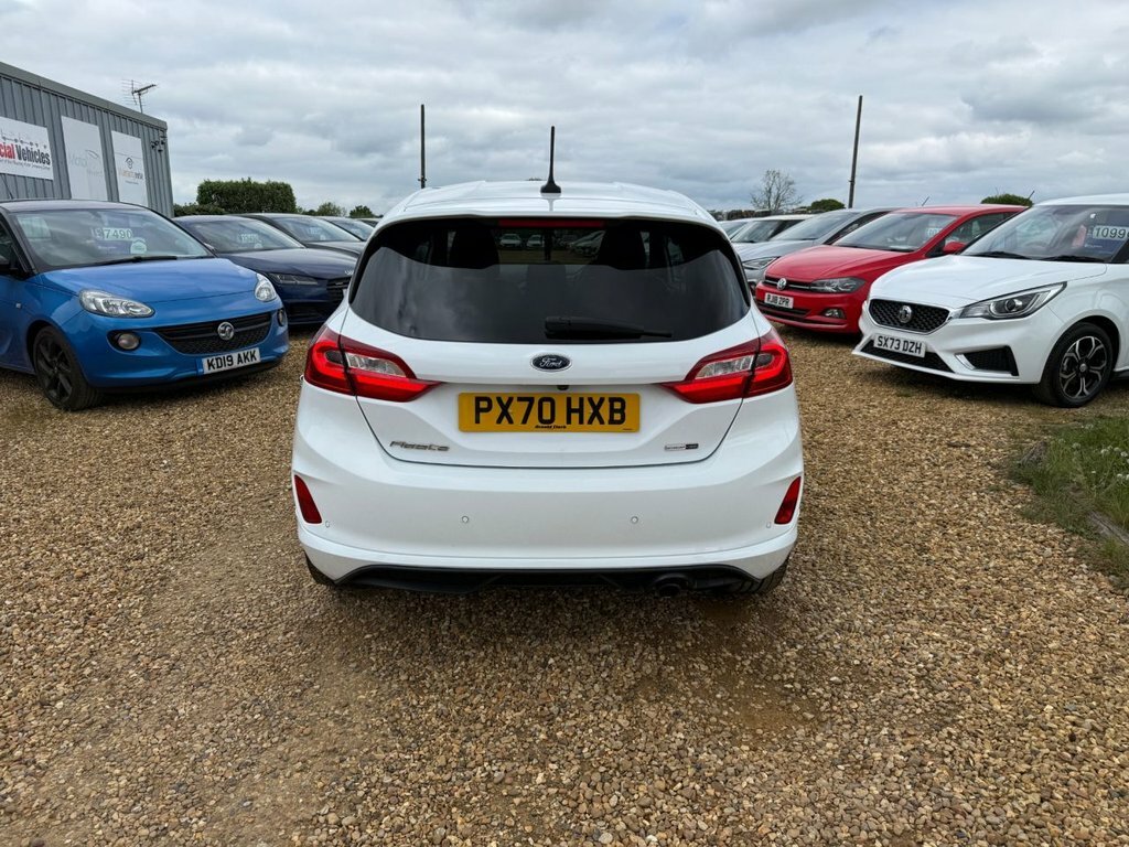 Ford Fiesta 1L St-line X Edition PX70HXB White #6