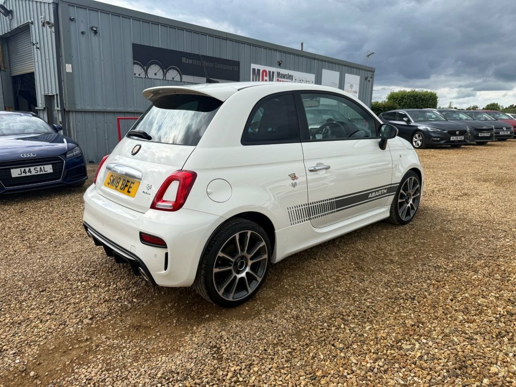 Abarth 595 1.4L Turismo White #3
