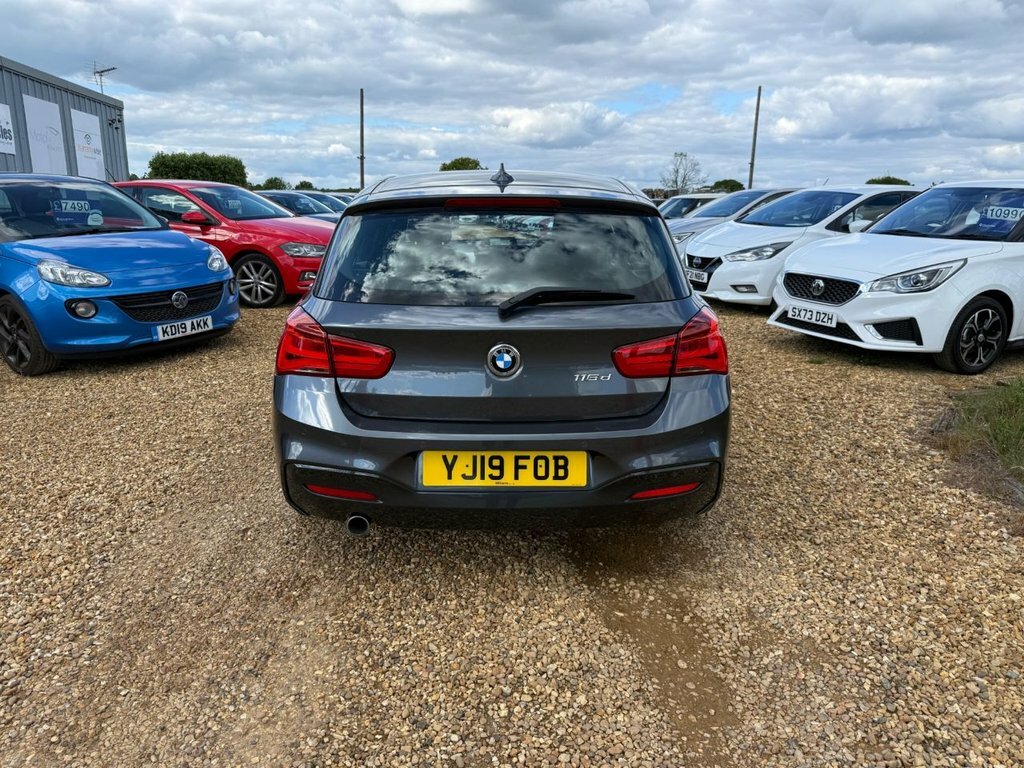 BMW 1 Series 2L M Sport YJ19FOB Grey #5
