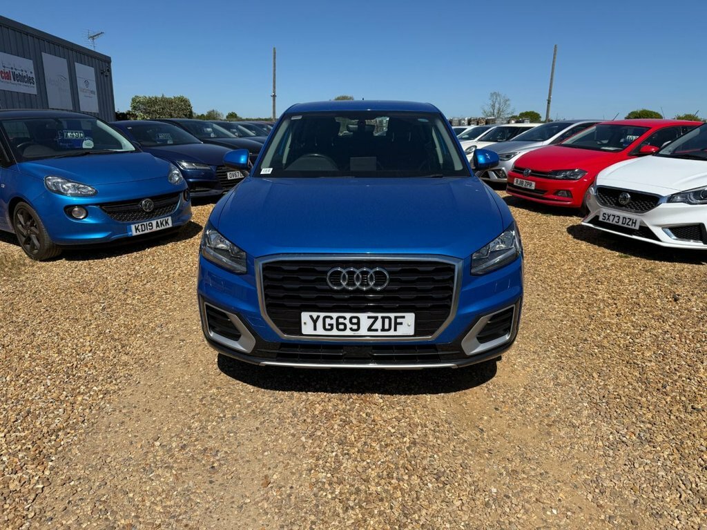 Audi Q2 1.6L Sport YG69ZDF Blue #2