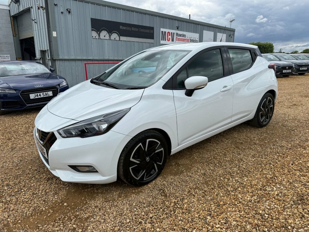 Nissan Micra 1L Acenta White