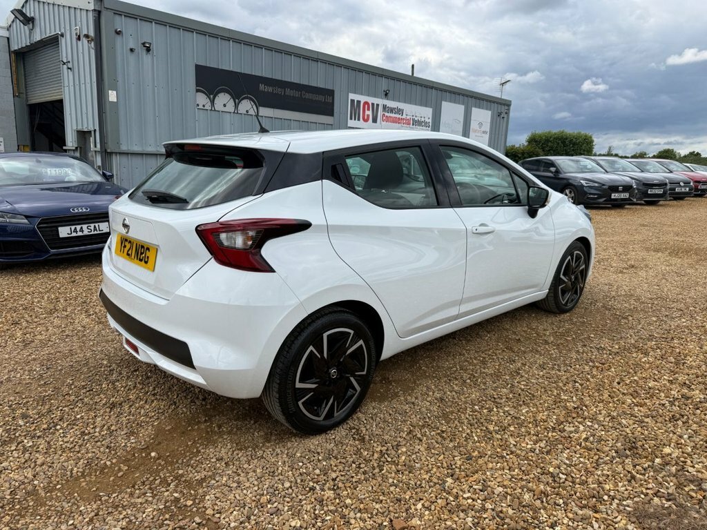 Nissan Micra 1L Acenta YF21NBG White #2