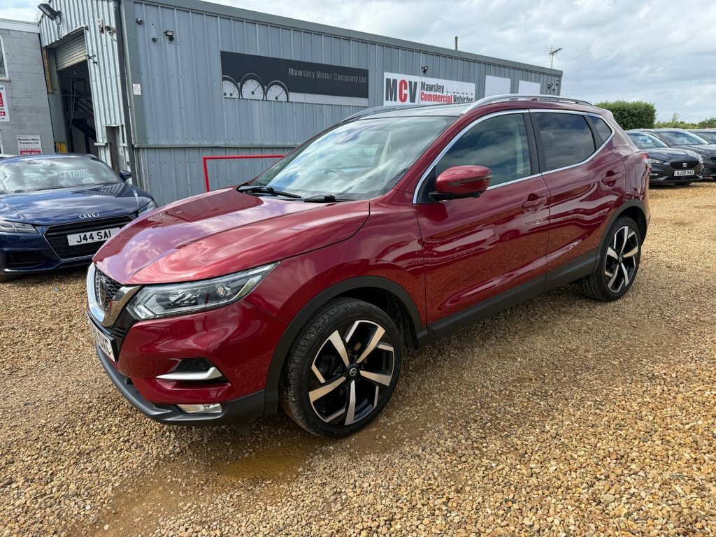 Nissan Qashqai 1.3L Tekna BT69OXC Red #5