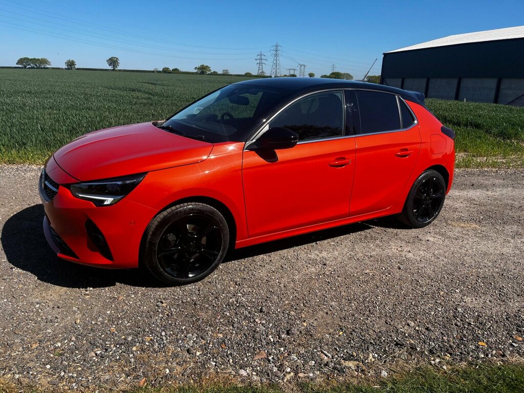 Vauxhall Corsa 1.2 Turbo Elite Edition Hatchback DG22YLU Orange #3