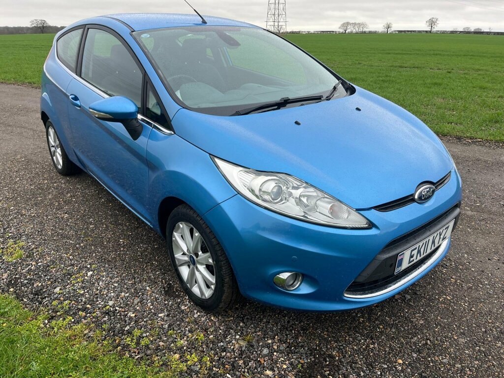 Ford Fiesta 1.4 Tdci Dpf Zetec Hatchback 10 Blue #3