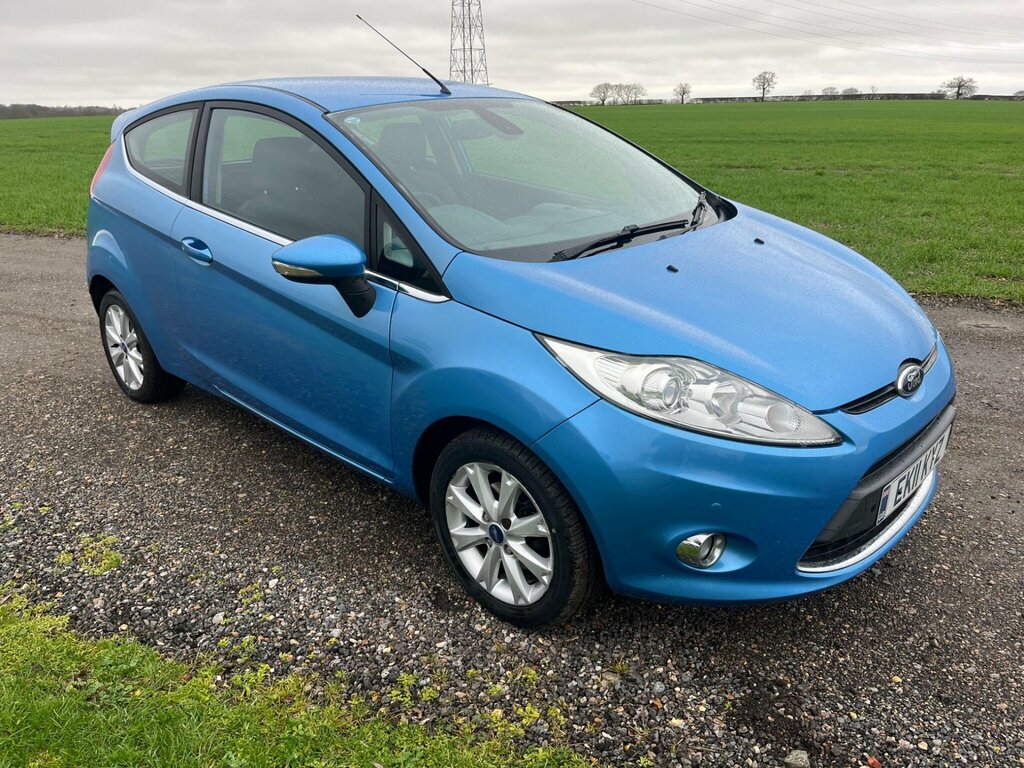 Ford Fiesta 1.4 Tdci Dpf Zetec Hatchback 10 Blue