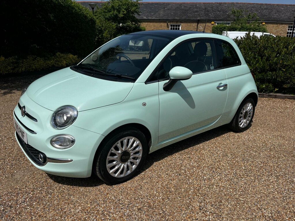 Fiat 500 1.2 Lounge Hatchback Euro 6 Ss Green