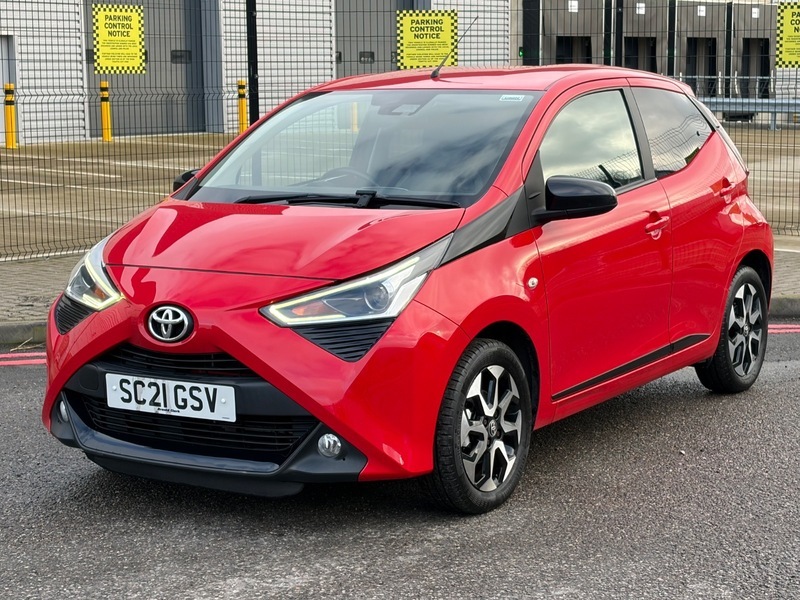 Toyota Aygo 1.0 Vvt-i X-trend Hatchback SC21GSV Red #6