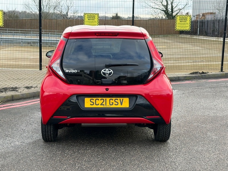 Toyota Aygo 1.0 Vvt-i X-trend Hatchback SC21GSV Red #5
