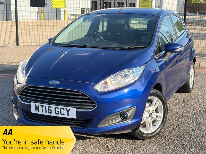 Ford Fiesta 1.0T Ecoboost Zetec Hatchback Blue