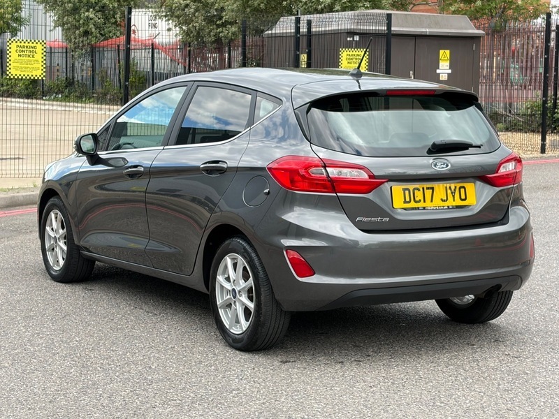 Ford Fiesta 1.1 Ti-vct Zetec Hatchback DC17JYO Grey #2