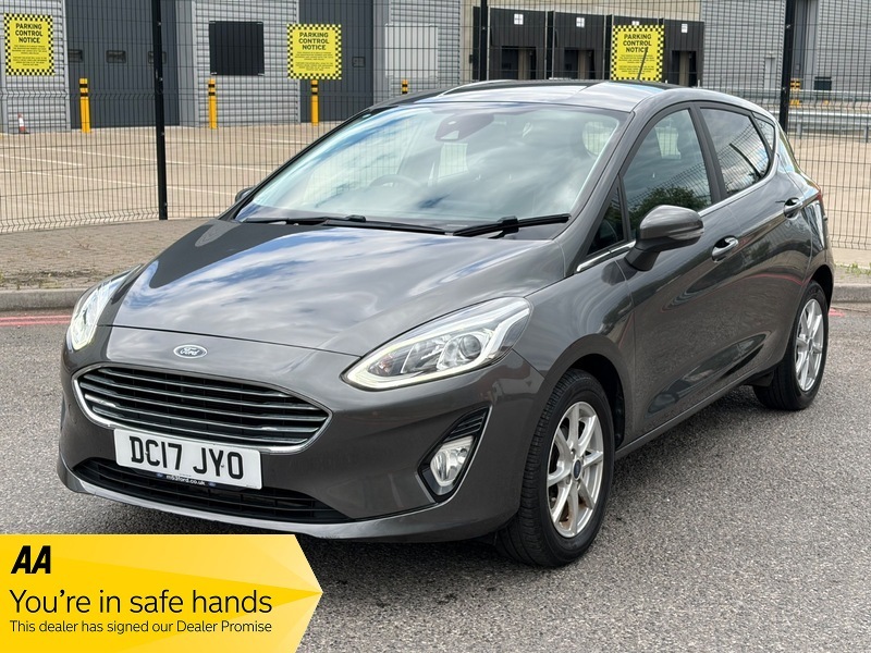 Ford Fiesta 1.1 Ti-vct Zetec Hatchback Grey