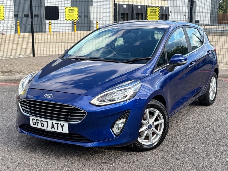 Ford Fiesta 1.0T Ecoboost Zetec Hatchback Blue