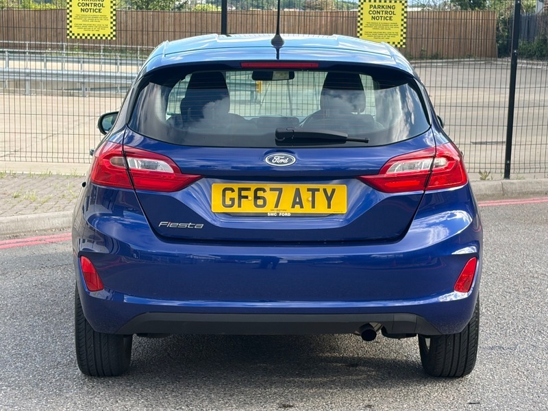 Ford Fiesta 1.0T Ecoboost Zetec Hatchback GF67ATY Blue #6