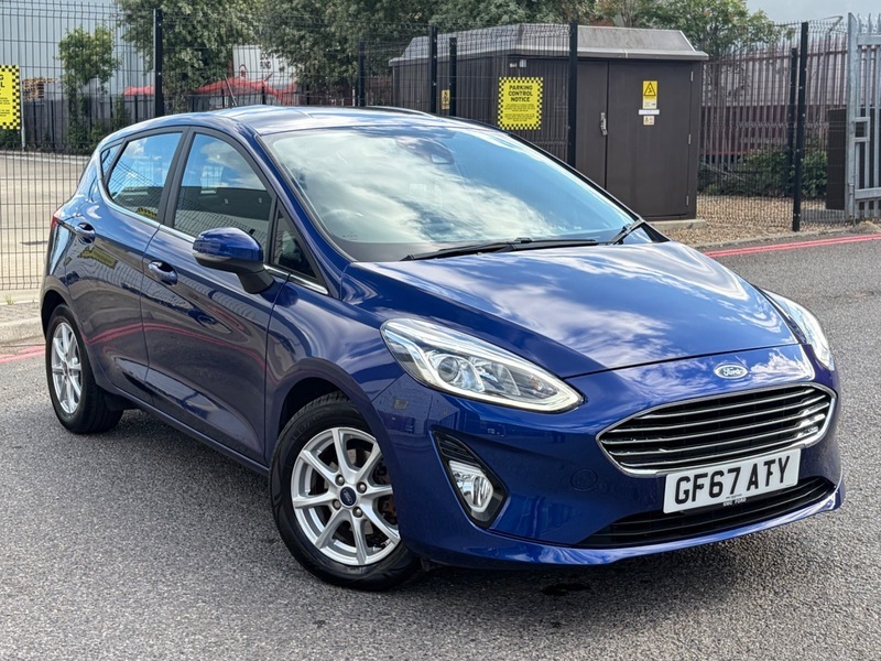 Ford Fiesta 1.0T Ecoboost Zetec Hatchback GF67ATY Blue #3
