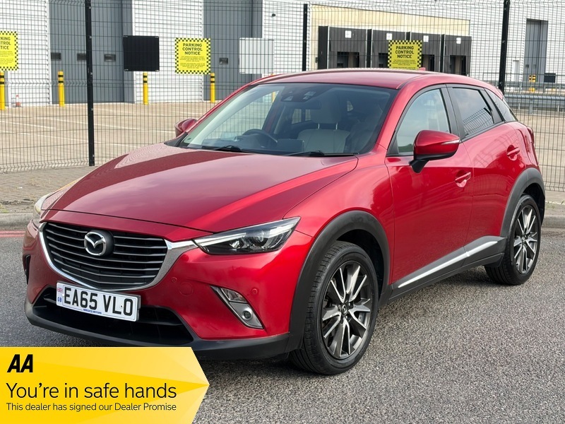 Mazda CX-3 2.0 Skyactiv-g Sport Nav Red